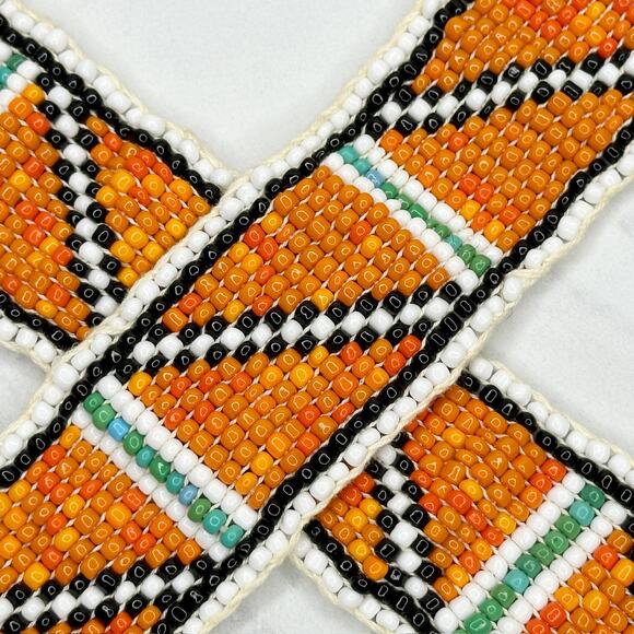 Womens Colorful Beaded Tie Belt - Festival Boho Style ✨ - Picture 5 of 10